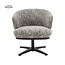 Tower Living Perca Lounge Armstoel - fabric TED 8 white-grey