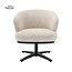 Tower Living Perca Lounge Armstoel - fabric TED 24 off white