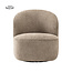 Tower Living Belvi Fauteuil - fabric AJ3019-11 Beige (draaibaar)