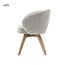 Tower Living Brescia Armstoel - fabric Puente 06 beige white (draaibaar)