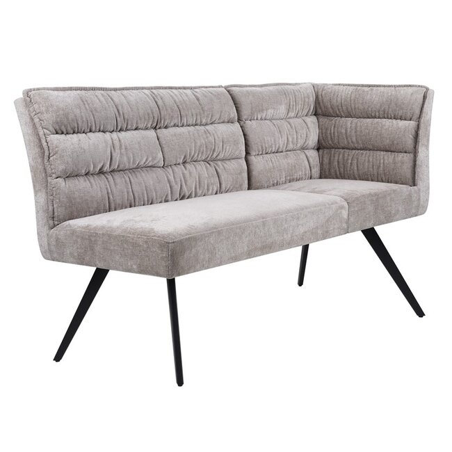 Tower Living Rosora Hoekbankje links 100 cm - HZ6068-85 grey