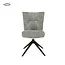 Tower Living Bardi Stoel - fabric Haga 09 silver (draaibaar)