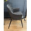 WoonMax Eettafel stoel Asher - Poot 3 - Chicago Antraciet - Showroommodel