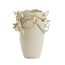 Light en Living Vaas deco 29X28X36,5 cm FISH keramiek creme