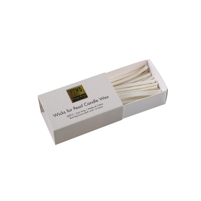 PTMD Pearl Candle Wax 500 gram beige + Candle Wax wick box