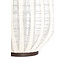 Light en Living Windlicht Ø36X55 cm DAZIO Linen Natural+donkerbruin hout