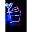 Leitmotiv Neon licht Colour Changing Cupcake