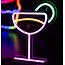 Leitmotiv Neon licht Cocktail multi colour