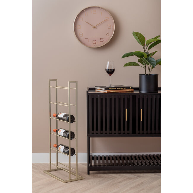 Present Time Wijnrek Single Floor metaal goud