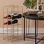Present Time Wijnrek Dual Floor metaal goud