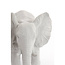 Light en Living Ornament 24x17x20,5 cm ELEPHANT crème