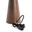 Light en Living Lampvoet Ø13,5X33,5 cm DINAN houtprint donkerbruin