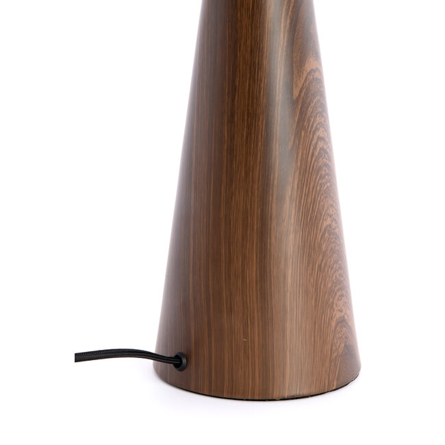 Light en Living Lampvoet Ø13,5X33,5 cm DINAN houtprint donkerbruin