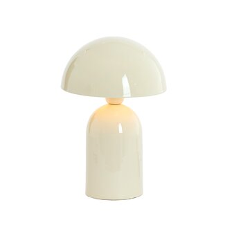 Light en Living Tafellamp Ø23X35 cm TOLIMA shiny creme