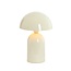 Light en Living Tafellamp Tolima Shiny Crème Ø23x35 cm - Light & Living