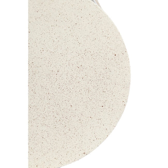 Light en Living Salontafel S/2 Ø65x38+Ø75x42 cm SADAR zand+l bruin gespikkld