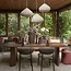 Light en Living Hanglamp Ø40X28,5 cm ZUBEDA linnen naturel