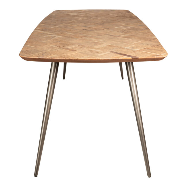 PTMD Eettafel Fieron Acacia naturel ovaal 240 cm - Showroommodel