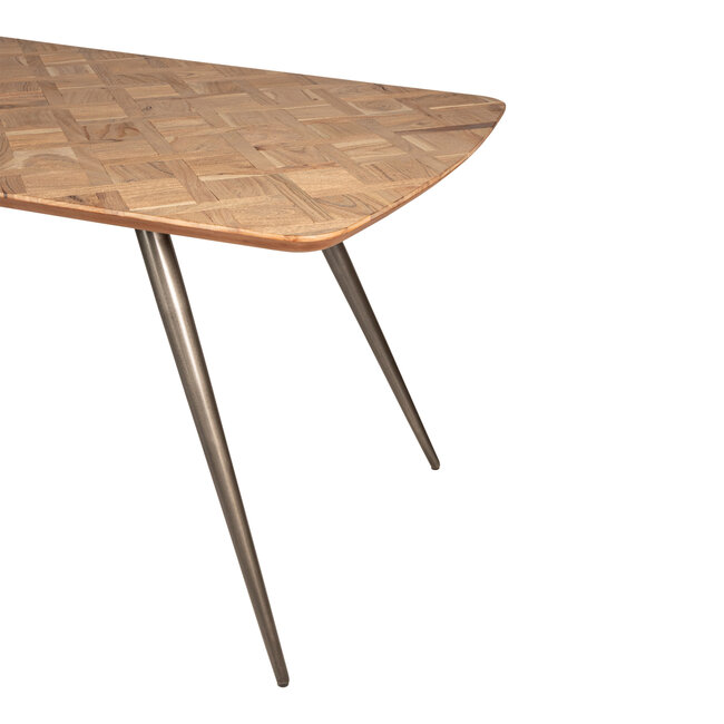 PTMD Eettafel Fieron Acacia naturel ovaal 240 cm - Showroommodel