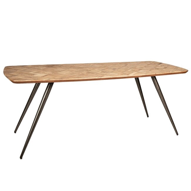 PTMD Eettafel Fieron Acacia naturel ovaal 240 cm - Showroommodel