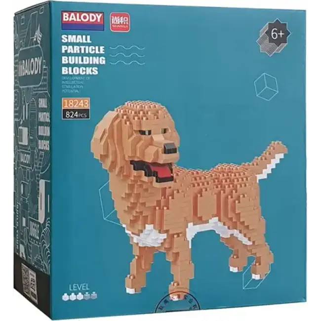 Balody 3D bouwset Golden Retriever klein