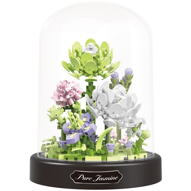 Balody 3D bouwset Jasmine onder stolp