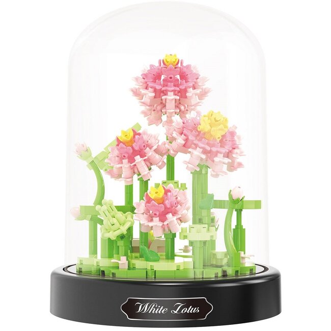 Balody 3D bouwset Lotus onder stolp