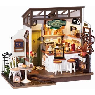 Robotime Houten bouwpakket No.17 Slow Life Café
