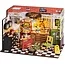 Robotime Houten bouwpakket Garage Workshop