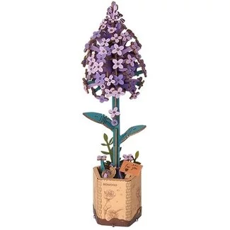 Robotime Houten Bouwpakket Lilac