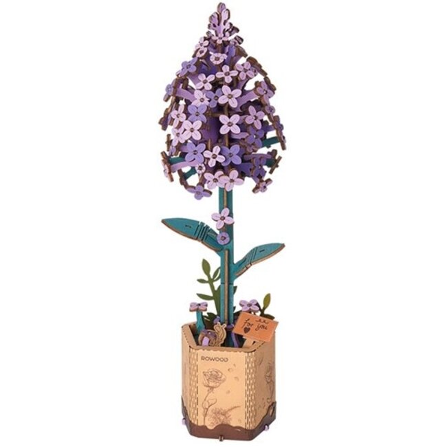 Robotime Houten Bouwpakket Lilac