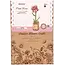 Robotime Houten Bouwpakket Pink Rose