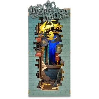 Robotime Houten Bouwpakket Book Nook Magic House