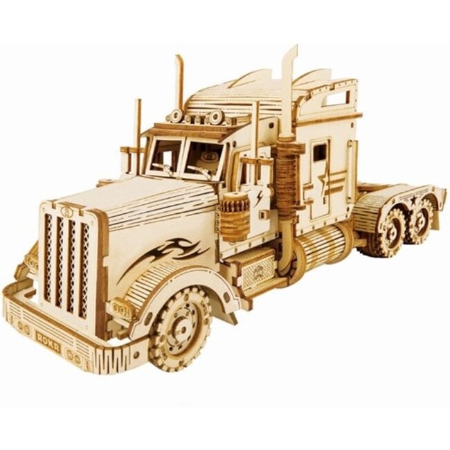 Robotime Houten Bouwpakket Heavy Truck