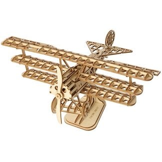 Robotime Houten Bouwpakket Airplane