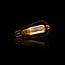 WoonStijl Lichtbron LED filament druppel - E27 6W 2100K 450lm dimbaar / Amberkleurig glas