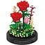 Balody 3D Bouwset Red Roses onder stolp