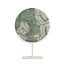 Light en Living Ornament op voet 35x12x50 cm GOUYA in Groen Agaat en Crème