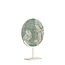 Light en Living Ornament op voet 35x12x50 cm GOUYA in Groen Agaat en Crème