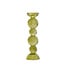 Light en Living Kaarsenhouder Ø9,5x34 cm ITINGA glas bubbel olijf groen