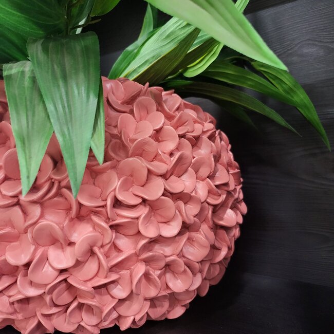 Light en Living Vaas deco Ø38x23 cm PHYLIA coral