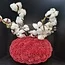 Light en Living Vaas Deco Ø37X21 Cm Coral Rood