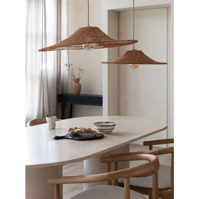 Good&Mojo Hanglamp Cancun rotan ø70 naturel L