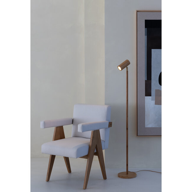 Good&Mojo Vloerlamp bamboe Java naturel