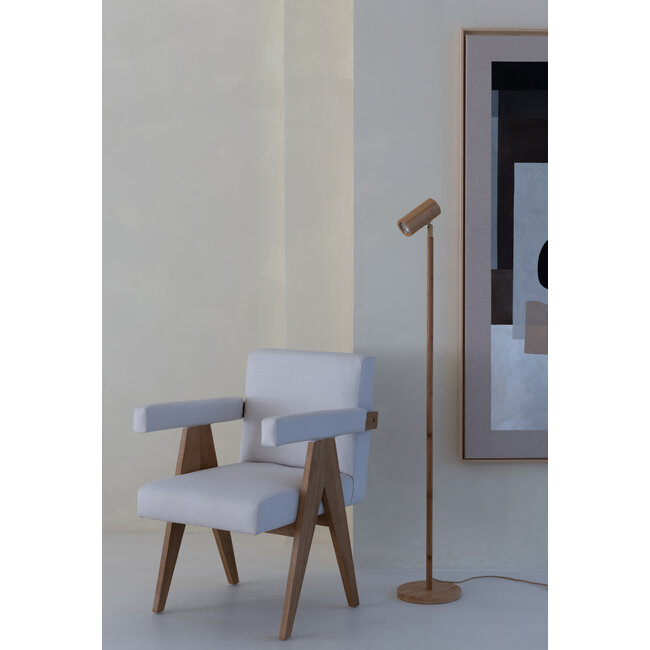 Good&Mojo Vloerlamp bamboe Java naturel