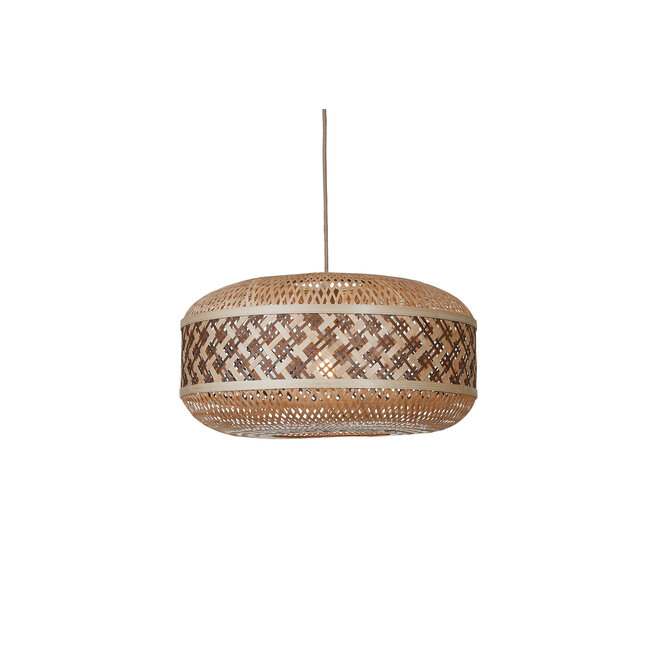 Good&Mojo Hanglamp Langkawi bamboe ø50xh.25cm naturel bruin