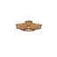 Good&Mojo Plafondlamp Madura bamboe ø44x12cm naturel bruin S