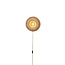 Good&Mojo Wandlamp Barbados bamboe ø35xh.15cm naturel