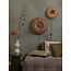 Good&Mojo Wandlamp Barbados bamboe ø35xh.15cm naturel