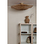 Good&Mojo Plafondlamp Madura bamboe ø87x20cm naturel bruin L